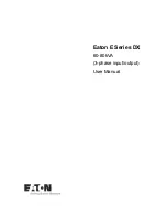 Eaton E Series DX User Manual preview