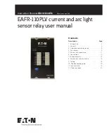 Eaton EAFR-110PLV Instruction Booklet предпросмотр