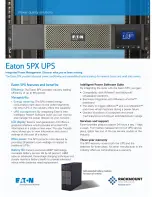 Preview for 1 page of Eaton Eaton 5PX Quick Manual