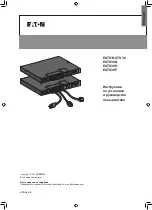 Preview for 25 page of Eaton EATS30N Installation And User Manual