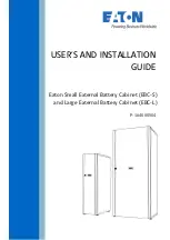 Preview for 1 page of Eaton EBC-L User And Installation Manual