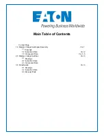 Предварительный просмотр 3 страницы Eaton EDR 3000 Installation, Operation And Maintenance Manual
