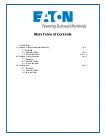 Preview for 3 page of Eaton EDR 3000 Installation, Operation And Maintenance Manual