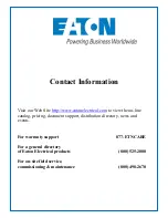 Предварительный просмотр 5 страницы Eaton EDR 3000 Installation, Operation And Maintenance Manual
