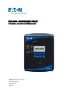 Предварительный просмотр 13 страницы Eaton EDR 3000 Installation, Operation And Maintenance Manual