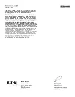 Preview for 770 page of Eaton EDR 3000 Installation, Operation And Maintenance Manual