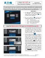 Eaton EDR-5000 Cheat Sheet preview