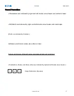 Preview for 21 page of Eaton EDR-5000 Installation, Operation And Maintenance Manual