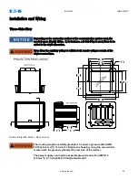 Предварительный просмотр 26 страницы Eaton EDR-5000 Installation, Operation And Maintenance Manual