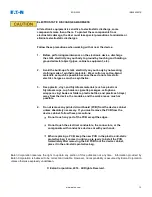 Предварительный просмотр 12 страницы Eaton EDR-5000 Nstallation, Operation And Maintenance Manual