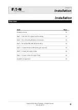 Предварительный просмотр 55 страницы Eaton EFX48 e-Fuse Series Installation And Operation Manual