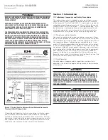 Preview for 2 page of Eaton EGS Series Instruction Booklet