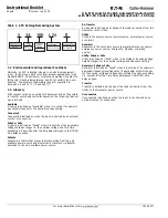 Preview for 4 page of Eaton EGS100L24R Manual