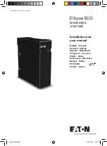 Eaton EL800USBIEC Installation And User Manual preview