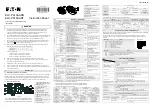 Предварительный просмотр 1 страницы Eaton ELC-PA10AADR Instruction Sheet