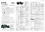 Предварительный просмотр 1 страницы Eaton ELC-PC12NNDR Instruction Sheet