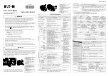 Предварительный просмотр 1 страницы Eaton ELC-PH12NNDT Instruction Sheet