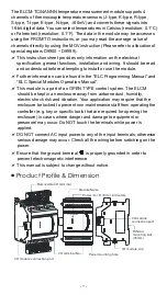 Предварительный просмотр 2 страницы Eaton ELCM TC Series Instruction Sheet