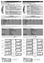 Предварительный просмотр 1 страницы Eaton EME1P32 Operating Instructions Manual