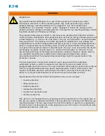 Предварительный просмотр 13 страницы Eaton EMR-3MP0 Installation, Operation And Maintenance Manual