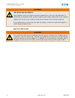 Preview for 14 page of Eaton EMR-3MP0 Installation, Operation And Maintenance Manual