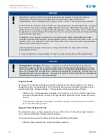 Preview for 34 page of Eaton EMR-3MP0 Installation, Operation And Maintenance Manual