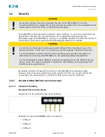 Предварительный просмотр 41 страницы Eaton EMR-3MP0 Installation, Operation And Maintenance Manual