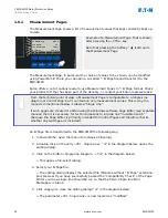 Предварительный просмотр 54 страницы Eaton EMR-3MP0 Installation, Operation And Maintenance Manual