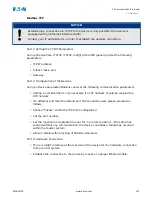 Preview for 115 page of Eaton EMR-3MP0 Installation, Operation And Maintenance Manual