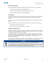 Предварительный просмотр 133 страницы Eaton EMR-3MP0 Installation, Operation And Maintenance Manual