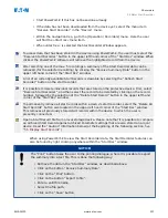 Предварительный просмотр 207 страницы Eaton EMR-3MP0 Installation, Operation And Maintenance Manual