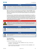 Preview for 233 page of Eaton EMR-3MP0 Installation, Operation And Maintenance Manual