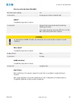 Preview for 243 page of Eaton EMR-3MP0 Installation, Operation And Maintenance Manual