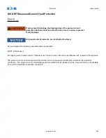 Предварительный просмотр 542 страницы Eaton EMR-4000 Installation, Operation And Maintenance Manual