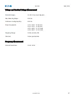 Preview for 927 page of Eaton EMR-5000 Installation, Operation And Maintenance Manual