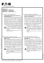 Eaton EMR4-F500-2 Operating And Installation Instructions preview