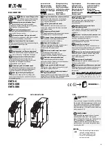 Предварительный просмотр 1 страницы Eaton EMT6-DBK Instruction Leaflet