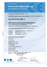 Предварительный просмотр 7 страницы Eaton EMT6-K Instruction Leaflet