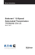 Предварительный просмотр 1 страницы Eaton Endurant TRDR0950 EN-US Manual