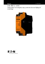 Preview for 1 page of Eaton ESR5-BWS-31-24VDC Manual