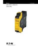 Предварительный просмотр 1 страницы Eaton ESR5-NE-51-24VAC-DC Manual