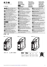 Eaton ETR4-W Series Instruction Leaflet предпросмотр