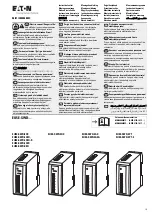 Eaton EU5E-SWD Series Instruction Leaflet preview