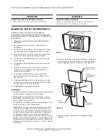 Предварительный просмотр 3 страницы Eaton EUX Universal Edge Lit Exit Lens Installation Instructions Manual