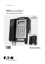 Preview for 1 page of Eaton ExResistTel Operating Instructions Manual