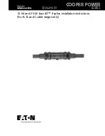 Eaton EZ II Series Installation Instructions Manual предпросмотр