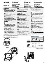 Предварительный просмотр 1 страницы Eaton FAK-R/V/KC01/IY Original Operating Instructions