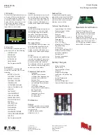 Preview for 2 page of Eaton FD120 Manual