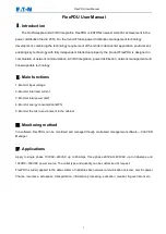 Preview for 3 page of Eaton FlexPDU User Manual