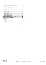 Preview for 4 page of Eaton FLX Lighting Console User Manual